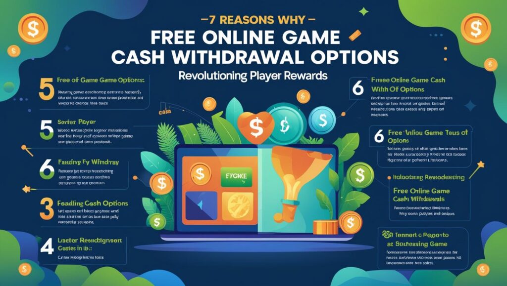 7 Strong Reasons Why Online Game Cash Withdrawal Free Options Are Revolutionizing Player Rewards