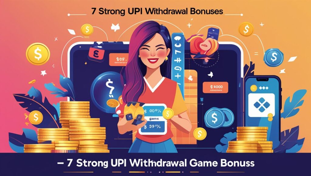 7 Strong UPI Withdrawal Games Bonus You Ought Not To Ignore