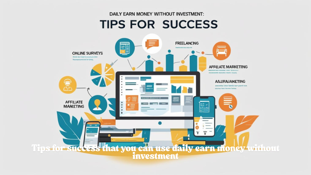 daily earn money without investment