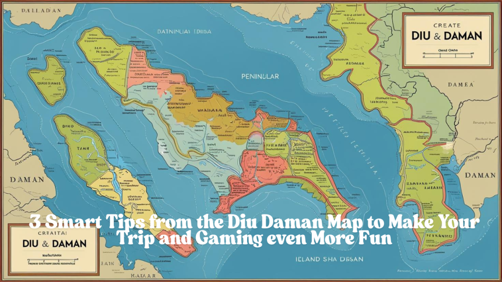 Diu Daman Map