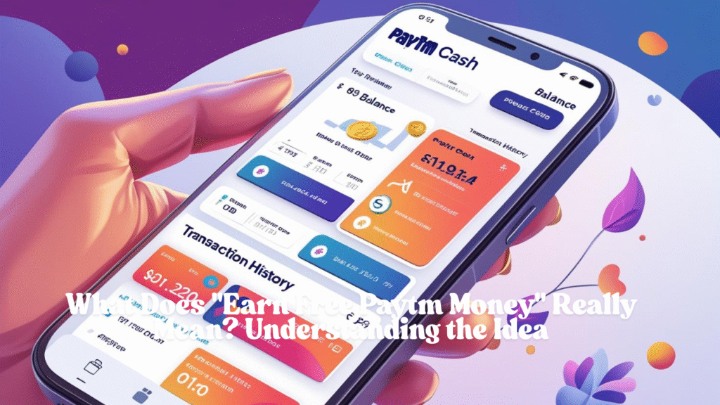 Earn free paytm money