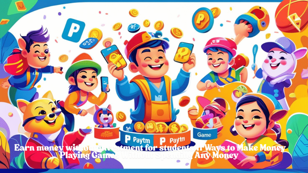 Earn money without investment for students