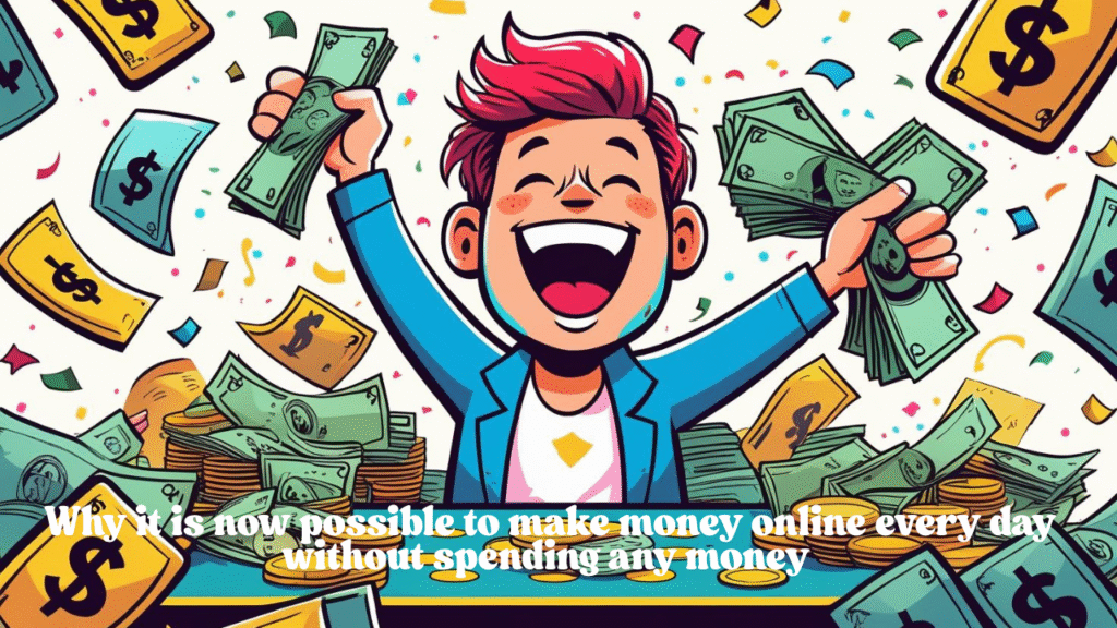 how to earn money daily online without investment